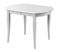 Стол обеденный MODENA раскладной 100(129)x75, ivory white
