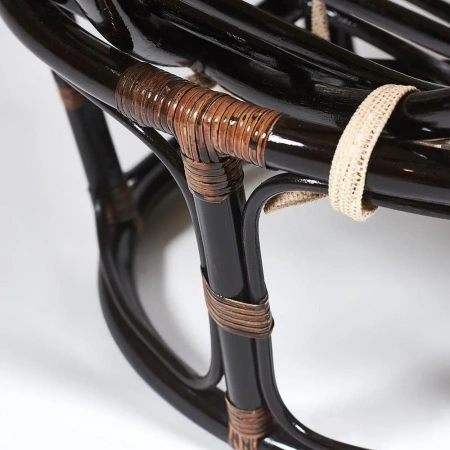 Кресло PAPASAN с подушкой, аntique brown