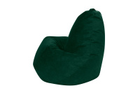 Бескаркасное кресло Мешок Груша L 5022811 Ткань велюр зеленый