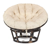 Кресло PAPASAN с подушкой, аntique brown