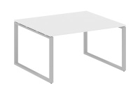 Столы для переговоров Metal system style Белый/Серый металл